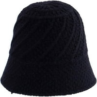 Cocopeants Mali kašika šešir dame sklopivi modni mekani sopci u boji Twill Crochet Ženska djevojka pleteni