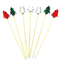 Deyuer Eco-Friendly Eco-Friendly Exquisite Stick Stick Božićni element Jednokratni bambusovi skejni