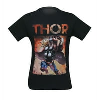 Thor bijesno thunder mun muško majica-xlarge