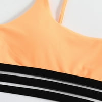 Žene Split seksi napunjeni čvrsti temminijski kontrolni bikini Set Dame Comfy kupaći odijelo Ženska