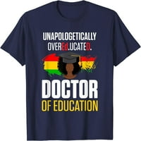 Drvo EDD Doktor obrazovanja Obrazovana majica majica majica