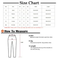 Plus size Ženske hlače zazor ženske modne ljetne čvrste casual dugme džep elastične struke duge hlače