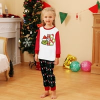 Porodični božićni pidžami postavlja božićnu bivolu plaid prut print baby-djeci-odrasli-kućni ljubimac