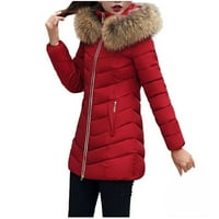 Modne čvrste žene Ležerne prilike za deblji zimski vitki kaput plus veličina pada zimski jakne za žene kaput
