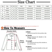Meichang Fall Blazer za žene Modni ispis Blazer jakne Klasične duge rukave Poslovna odjeća za okupljanje