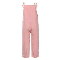 Jumpsuits za žene Modne bib pantalone Kombinezoni Baggy Rompers skakači sa džepovima Casual Labavi bib