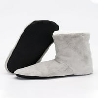 Unise bootie papuče - Fuzzy Comfy plišani papučni pneobi za pljuskove protiv klizanja