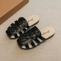TODDLER Sandale, dječje cipele cipele za dijete Djevojke djevojke slatko tkanje izdubljeno bez kliznih