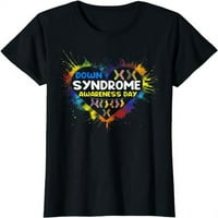 Žene vrhovi na svijetu SOvjerojatne sindromom Dnevne svijesti Socks mart pismo srce uzorka majica Poklon
