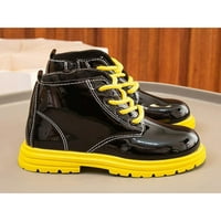 Djevojke dječake Bočne cipele sa bočnim patentnim zatvaračem Boot platforme čizme Dječje casual cipele