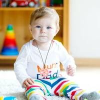 Ogrlica od žvakaće ogrlice oralne senzorne žvakačke igračke za bebe teether silikonski privjesak za žvakanje