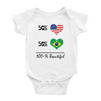 50% brazilski + 50% američki = 100 +% prekrasan Brazil slatka odjeća za bebe odjeće za dječaka