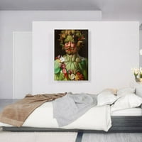 Rudolf II HABSBURG KAO VERTUMUMUS CANVAS Art Print Giuseppe Arcimboldo - Veličina: 40 26