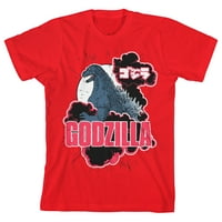 Classic Godzilla Omladinac Red Graphic Tee-XL