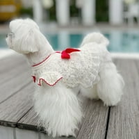 Mosey prekrasna haljina za pse meka rođendanska odjeća udobna