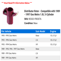 Rotor distributera - kompatibilan sa - Geo Metro 1.0l 3-cilindar 1996