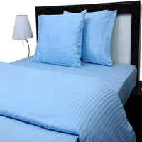 Broj nit Egipatski pamuk 4-komadni krevet za krevet postavljen duboka džepna veličina puna XL boja