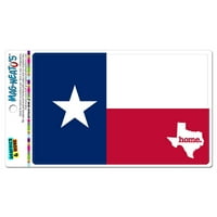 Texas T Home State Mag-Neato's Auto vinil magnet - zastava