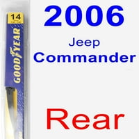 Jeep Commander stražnji brisač - straga