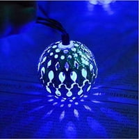 Marokanski string lampica, 10 -d solarni marokanski gudački svetli ukrasni marokanski orb string svjetla