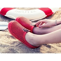 Woobrion ženske sandale izdužene ravne udobne ležerne ljetne cipele za plažu dame papuče