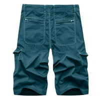 CLLIOS muške kratke hlače plus veličine Multi džepovi Hlače za borbene kratke hlače Lounge Pješačke
