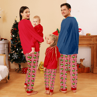 Božićne pidžame za obitelj, božićne padžame hlačevemenke pidžame