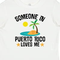 Inktastic nekoga u Portoriku voli me poklon baby boy ili majicu za bebe