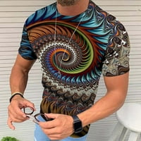 Giligiliso Muška majica Čišćenje muške unise dnevne majice 3D ispis grafički otisci Ispis dugih rukava