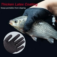Tomfoto ribolovna rukavica sa magnetnim oslobađanjem Fisherman Professional Hvatanje ribe-rukava za ribolov štiti ruku od rezanja i struganja