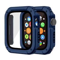 Čvrsta futrola za Apple Watch seriju s kaljenim zaštitnim zaslonom stakla, tvrdog TPU zaštitnog papira