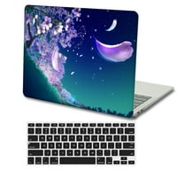 Kaishek tvrda futrola samo za MacBook Pro 16 M2 A + crna poklopac tastature, pejzaž 92