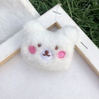 Toyella New Style Bear Doll Brooch Plish rumenilo medvjeda DIY crtani pin bijeli medvjed broš