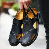 STAMENS sandale, muškarci Sport bliske sandale za cipele Ljeto PU kožne cipele ravne papuče za plažu ribar