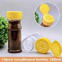 STAMENS Boca za uklanjanje, 180ml Plastični začini JAR roštilj Condiment Boces boca začina