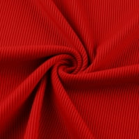 Gotyou haljine Ženska moda New Revel patentni zatvarač visoki struk dno dugih rukava kratka suknja crvena
