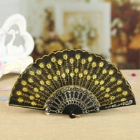 Kineski stil ples vjenčanica čipka od svile s preklopom ručne ruke Flower Fanone veličine
