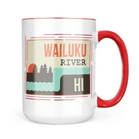 Neonblond USA Rivers Wailuku River - Havaii krila poklon za ljubitelje čaja za kavu