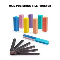 Postavite datoteku za poliranje noktiju zamrznuto DIY šarene manikirske pufere manikirskog file za salon