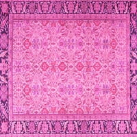 Ahgly Company Zatvoreni pravokutnik Perzijske ružičaste tradicionalne prostirke, 2 '5'