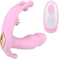Nosivi vibrator za žene, jezikom ližući bežični vibrator sa daljinskim upravljačem lizanje vibratora
