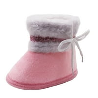 Obuća za bebe Toddler Cipele Girls Tople baby Girls plišane zimske čizme Cipele zavoja za bebe cipele