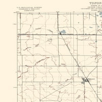 Mapa Topo - Colusa California Quad - USGS - 23. 27. - Mat Art Paper