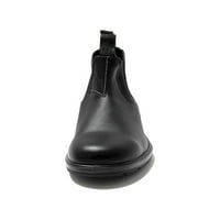 Colisha Muške casual kišne cipele ured prozračne elastične čizme hoda vodootporna radna cipela crna