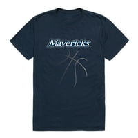 Republika 510-710-nvy- mirli majica Mavericks košarkaški majica, mornarica - mala