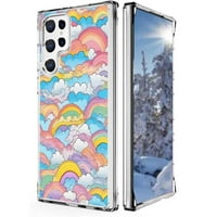 Pastel-Rainbow-Cloud-Designs - Telefonska futrola, dizajnirana za Samsung Galaxy S Ultra Shoot Soft