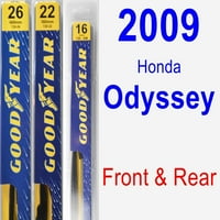 Honda Odisejska brisača set set set - straga
