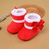 Sunsery Baby Boots zimska topla mekana jedinamna pahuljasta cipele za nokse za novorođene novorođenčad