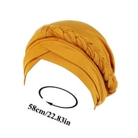 Dyfzdhu hemoronsku glavu kapu za šešir etničke predvezene upletene pletene kose