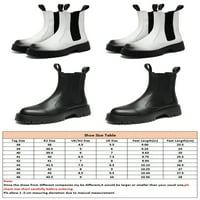 Avamo muškarci Chelsea Boot platforma elastične čizme Vodootporne radne cipele Svečana udobnost hodaju